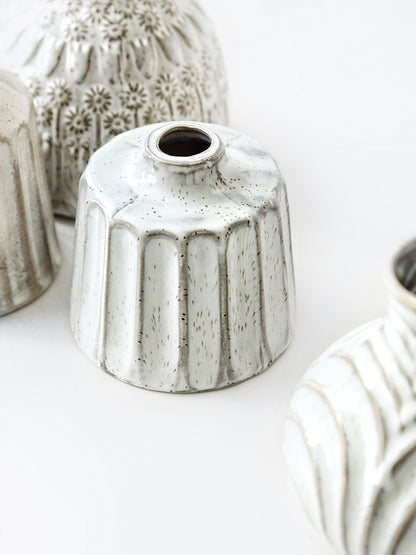 Rustic Handmade Ceramic Vase for Floral Arrangements
